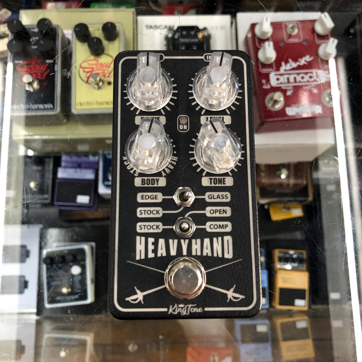 King Tone Guitar HeavyHand Overdrive Pedal Early 2020s w/Packaging