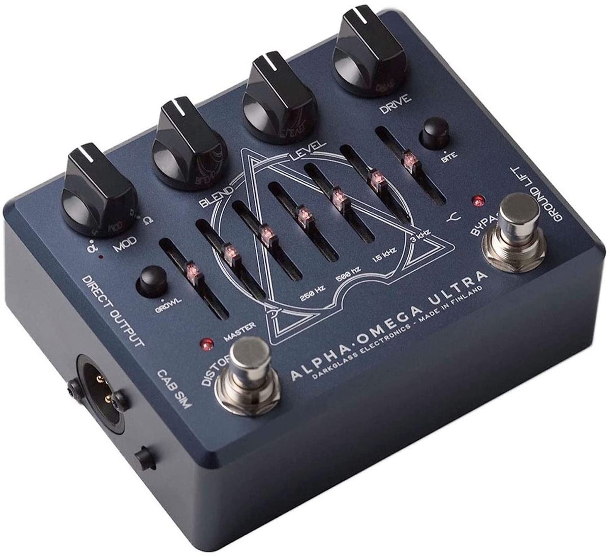 Darkglass Electronics Alpha Omega Ultra Dual Bass Preamp/OD Pedal