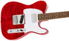 Squier Affinity Series Telecaster FMT SH Crimson Red Transparent