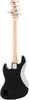 Squier Affinity Series Active Jazz Bass V 5-String Bass Guitar Black Metallic