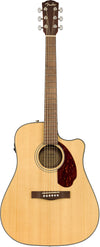 Fender CD-140SCE Dreadnought Acoustic-Electric Guitar Natural w/Hard Case