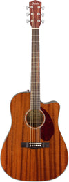 Fender CD-140SCE All-Mahogany Dreadnought Acoustic-Electric w/Hard Case