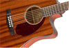 Fender CD-140SCE All-Mahogany Dreadnought Acoustic-Electric w/Hard Case