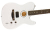 Fender Limited Edition FINNEAS American Acoustasonic Telecaster Satin Artic White w/Hard Case