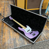 Fender Limited Edition Adam Clayton Jazz Bass 2017 Purple Sparkle w/Houndstooth Hard Case, All Materials