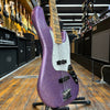 Fender Limited Edition Adam Clayton Jazz Bass 2017 Purple Sparkle w/Houndstooth Hard Case, All Materials