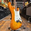 G&L USA CLF Research S-500 Electric Guitar 2023 Honey Burst w/Padded Gig Bag, All Materials