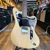 Warmoth Jazzcaster Electric Guitar Early 2020s Satin Vintage Blonde w/Fender Pure Vintage Pickups, Hard Case