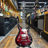 Paul Reed Smith Hollowbody II Piezo Electric Guitar Custom Color Fire Red Burst w/Hard Case