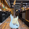 Fender Custom Shop Limited-edition '63 Stratocaster Journeyman Relic Electric Guitar Aged Sonic Blue w/Hard Case