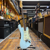 Fender Custom Shop Limited-edition '63 Stratocaster Journeyman Relic Electric Guitar Aged Sonic Blue w/Hard Case