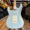 Fender Custom Shop Limited-edition '63 Stratocaster Journeyman Relic Electric Guitar Aged Sonic Blue w/Hard Case