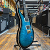 Paul Reed Smith Custom 24 10-Top Electric Guitar Carroll Blue Smokeburst w/Hard Case