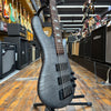 Spector Euro5 LX 5-String Bass Guitar Trans Black Stain Matte w/Padded Gig Bag