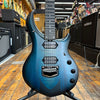 Ernie Ball Music Man John Petrucci Signature Majesty Electric Guitar Blue Silk w/Mono Case