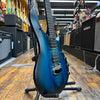 Ernie Ball Music Man John Petrucci Signature Majesty Electric Guitar Blue Silk w/Mono Case