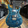 Paul Reed Smith Custom 22 Semi-Hollow Electric Guitar 2020 Wood Library Quilted Aquamarine 10-Top w/Hard Case, All Materials