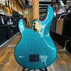 Ernie Ball Music Man StingRay Special Bass Guitar Ocean Sparkle w/Matching Headstock, Mono Case