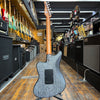 Tom Anderson Raven Superbird Electric Guitar Satin Organic Grain Black with White w/Hard Case