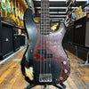 Fender Custom Shop Limited Edition 1960 Precision Bass Guitar Heavy Relic 2023 Aged Black w/Hard Case, All Materials