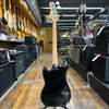 Fender CME Exclusive Player Mustang Bass PJ 2021 Black w/EMG Pickups, Padded Gig Bag