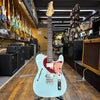 Suhr Alt T Semi-Hollow Electric Guitar Sonic Blue w/Padded Gig Bag