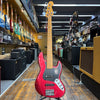 Fender American Ultra II Jazz Bass V 5-String Sinister Red w/Maple Fingerboard, Hard Case