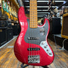 Fender American Ultra II Jazz Bass V 5-String Sinister Red w/Maple Fingerboard, Hard Case