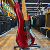 Fender American Ultra II Jazz Bass V 5-String Sinister Red w/Maple Fingerboard, Hard Case