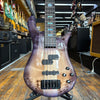 Spector Euro 5 CST 5-String Electric Bass Guitar Natural Violet Burst w/Padded Gig Bag