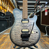 Ernie Ball Music Man Axis Charcoal Cloud Quilt w/Mono Case