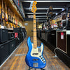 Fender American Ultra Jazz Bass 2023 Cobra Blue w/Maple Fingerboard, Hard Case