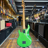 Ernie Ball Music Man StingRay Special 5 HH Bass Guitar Kiwi Green w/Ebony Fingerboard, Mono Case