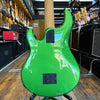 Ernie Ball Music Man StingRay Special 5 HH Bass Guitar Kiwi Green w/Ebony Fingerboard, Mono Case