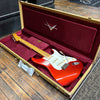 Fender Custom Shop Limited '56 Stratocaster Journeyman Relic Super Faded Aged Candy Apple Red w/"Bone Tone" Pickups, Tweed Case