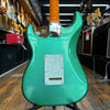 Carparelli Canada S-Style HSS Electric Guitar Early 2020s Green Sparkle w/Fender Pickups, Padded Gig Bag