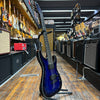 Schecter Korea Blackjack SLS C-7 Passive 7-String Electric Guitar 2013 See Thru Blue Burst w/Padded Gig Bag