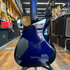 Schecter Korea Blackjack SLS C-7 Passive 7-String Electric Guitar 2013 See Thru Blue Burst w/Padded Gig Bag