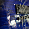 Schecter Korea Blackjack SLS C-7 Passive 7-String Electric Guitar 2013 See Thru Blue Burst w/Padded Gig Bag