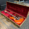 Warmoth S-Style Electric Guitar Early 2020s Orange w/Seymour Duncan Pickups, Tweed Case