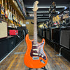 Warmoth S-Style Electric Guitar Early 2020s Orange w/Seymour Duncan Pickups, Tweed Case