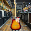 Suhr Alt T Semi-Hollow Electric Guitar 3-Tone Sunburst w/Maple Fingerboard, Padded Gig Bag