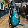 Paul Reed Smith SE Hollowbody II Piezo Electric Guitar Early 2020s Peacock Blue w/Hard Case, Materials