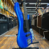 Fender American Ultra II Precision Bass Noble Blue w/Ebony Fingerboard, Molded Hard Case