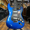 Fender American Ultra II Stratocaster Noble Blue w/Ebony Fingerboard, Molded Hard Case