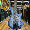 Ibanez Bass Workshop EHB1505MS 5-String Bass Pacific Blue Burst Flat w/Padded Gig Bag