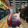 Ibanez EHB1505 Ergonomic Headless 5-string Bass Guitar Stained Wine Red Low Gloss w/Padded Gig Bag