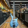 Ibanez Standard EHB1005F Fretless 5-string Bass Guitar Arctic Ocean Matte w/Padded Gig Bag