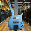 Ibanez Standard EHB1005F Fretless 5-string Bass Guitar Arctic Ocean Matte w/Padded Gig Bag