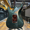 Tom Anderson Icon Classic HSS Electric Guitar 2023 In-Distress Level 3 Bullitt Green over 3-Color Sunburst w/Hard Case, All Materials